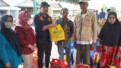 Pemkab Kotabaru Tanggap Bencana, Wabup Tinjau Kebakaran Desa Berangas dan Salurkan Bantuan