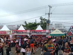 Splash Run Meriahkan Kecamatan Baamang, Dealer Teladan Baru Ajak Masyarakat Hidup Sehat dan Bersinergi