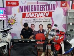 Mini Entertain Hadirkan Suasana Hangat, Trio Motor Palangkaraya Temani Waktu Pelanggan dengan Hiburan Interaktif