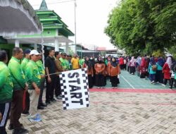 Langkah Bersama Jaga Kerukunan, Jalan Sehat HAB Kemenag Warnai HUT HSS ke-75