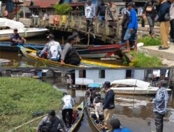 Cegah Destruktif Fishing, DKP Kalsel Gelar Patroli Gabungan di Sungai Balimau