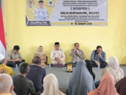 Supian HK Sosialisasikan Perda Penanggulangan Bencana di HSU