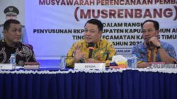 ‎Sekda Kapuas Pimpin Musrenbang RKPD Kecamatan Kapuas Timur Tahun 2027
