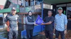 ‎Bersama BPBD dan PUPR, Desy Cari Solusi Banjir di HSS