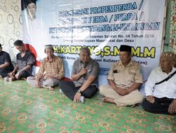 ‎H. Kartoyo Dorong Perda Pemberdayaan Desa Jadi Penggerak Ekonomi Warga Taniran Kubah