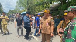 ‎Sekda Kapuas Tinjau Lokasi Kebakaran di Desa Tamban Baru Mekar ‎