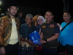 Tinjau Banjir Sungai Gampa, Wali Kota Banjarmasin Salurkan Bantuan UPZ Bank Kalsel