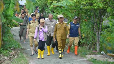 Banjir Daha Barat, Wabup HSS Pastikan Bantuan dan Layanan Kesehatan
