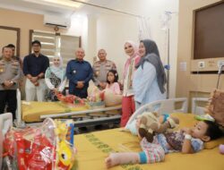 Gubernur Muhidin Dampingi Pemulihan Adel dan Jailani di RS Bhayangkara