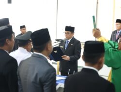 Awali 2026, Bupati Andi Rudi Latif Lantik 21 Pejabat Eselon II, III, dan IV Tanah Bumbu