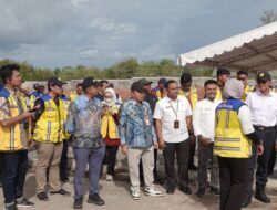 Sekdaprov Kalsel Dampingi Menteri PU Tinjau Lokasi Sekolah Rakyat