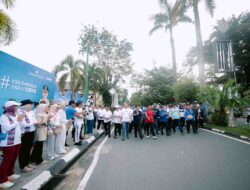 Bank Kalsel Dorong Digitalisasi ASN Lewat Jalan Sehat #ASNbanggapakaiQRIS di HSU