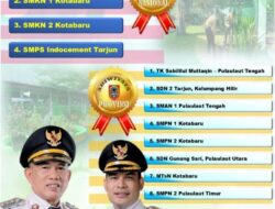 Kotabaru Hebat! Sekolah-Sekolah Borong Penghargaan Adiwiyata 2025