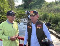 Normalisasi Sungai di Pemurus Dalam, Wali Kota Yamin Turun Langsung