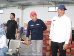 Pastikan Bantuan Optimal, Bupati Tanah Laut Tinjau Dapur Induk Banjir