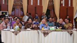 Gubernur Muhidin dan Wagub Hasnuryadi Hadiri Pisah Sambut Forkopimda Kalsel