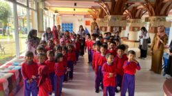 TK Negeri Pembina Banjarmasin Tengah 2 Kunjungi Perpustakaan Palnam, Anak-Anak Antusias Ikuti Panggung Gembira