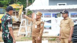 Perkuat Sinergi Daerah–TNI, Bupati Kotabaru Tinjau Progres Pembangunan Yonif TP 884/Saijaan
