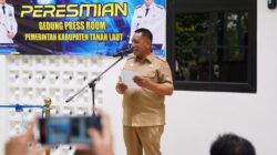 Perkuat Kemitraan Media, Pemkab Tanah Laut Sediakan Press Room Terpadu