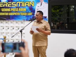 Perkuat Kemitraan Media, Pemkab Tanah Laut Sediakan Press Room Terpadu