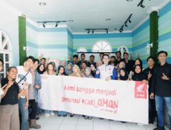 PT Trio Motor Edukasi Safety Riding Mahasiswa Poliban