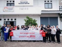 PT Trio Motor Gembleng Sales Honda Jadi Garda Terdepan Keselamatan #Cari_Aman & Safety Riding