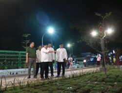 Pastikan Kebersihan, ‎Bupati Kapuas Tinjau Taman Adipura ‎