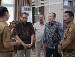 Komisi I Gelar Monev Batas Daerah dan Tinjau Pembangunan Dambung Raya
