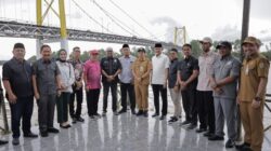Dukung Kelancaran Arus Logistik Kalsel – Kalteng, Komisi III Tinjau Rencana Pembangunan Jembatan Barito 