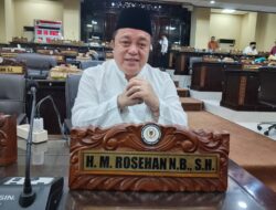 ‎Rosehan NB Soroti Jalan Berlubang di Jembatan 17 Mei Banjarmasin