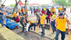 Kapolda Kalsel Bersama Unsur Forkopimda Kompak Gelar Bakti Kebersihan