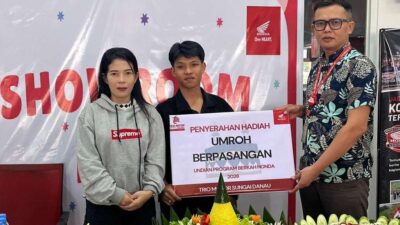 Berkah Tak Terduga! Honda Trio Motor Sungai Danau Umumkan Pemenang Umroh Berpasangan