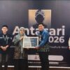 Dedikasi Bangun Pendidikan Berkelanjutan, Bupati Kotabaru Sabet Antasari Award 2026
