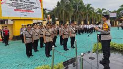 Sertijab Polres HSS, Kapolres Tekankan Komitmen Antinarkoba dan Pelayanan Publik