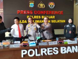 Gencar Operasi, Polres Banjar Sita 487,80 Gram Sabu-Sabu dan Ratusan Botol Miras