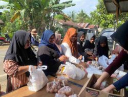 Pasar Murah Murung Ilung Laris Manis, Sembako Ludes dalam Hitungan Menit