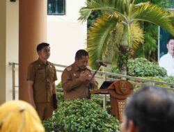 Bupati HST Samsul Rizal Pimpin Apel Perdana di Bulan Ramadan 1447 H