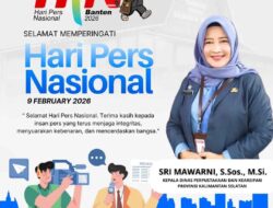 HPN 2026, Dispersip Kalsel Apresiasi Peran Strategis Insan Pers