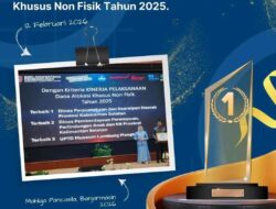 Kelola DAK Non Fisik Secara Akuntabel, Dispersip Kalsel Raih Penghargaan Terbaik I