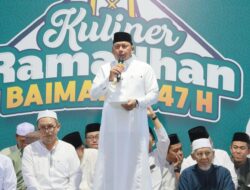 Safari Ramadan di Bawah Jembatan Barito, Bupati Bahrul Ilmi Dorong UMKM Berkembang