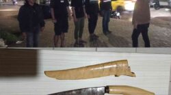 Bawa Belati, Seorang Pedagang di Kelayan Diamankan Polisi