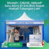 Cekrek di Booth Bank Kalsel Syariah, Rebut Hadiah Rp3 Juta di National Halal Fest Kalimantan Selatan 2026!