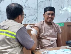 Syarat Wajib Terbitkan Visa Haji, 711 Calon Haji Asal Banjarmasin Divaksin Meningitis
