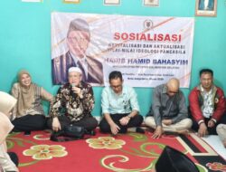Habib Hamid Bahasyim Sosialisasikan Revitalisasi Nilai Pancasila di Guntung Paikat
