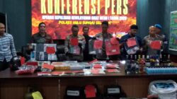 Dua Pekan Operasi Sikat Intan, Polisi di HSS Bongkar 23 Kasus Kriminal