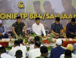 Pererat Silaturahmi, Pemkab Kotabaru Buka Puasa Bersama Yonif TP 884/Sa-ijaan