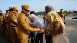 Pemkab Kotabaru Gelar Apel Pagi dan Halal Bihalal, ASN dihimbau Terbuka terhadap Kritik dan saran