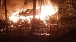 Rumah Warga Suryatama Halong Hangus Dilalap Api
