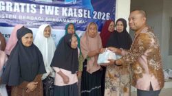 FWE Kalsel–BSI Tebar Sembako Gratis untuk Warga Pra Sejahtera