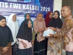 FWE Kalsel–BSI Tebar Sembako Gratis untuk Warga Pra Sejahtera